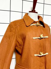 画像6: トグルボタン ウール レトロ Guatemala 古着 ヴィンテージコート (6)