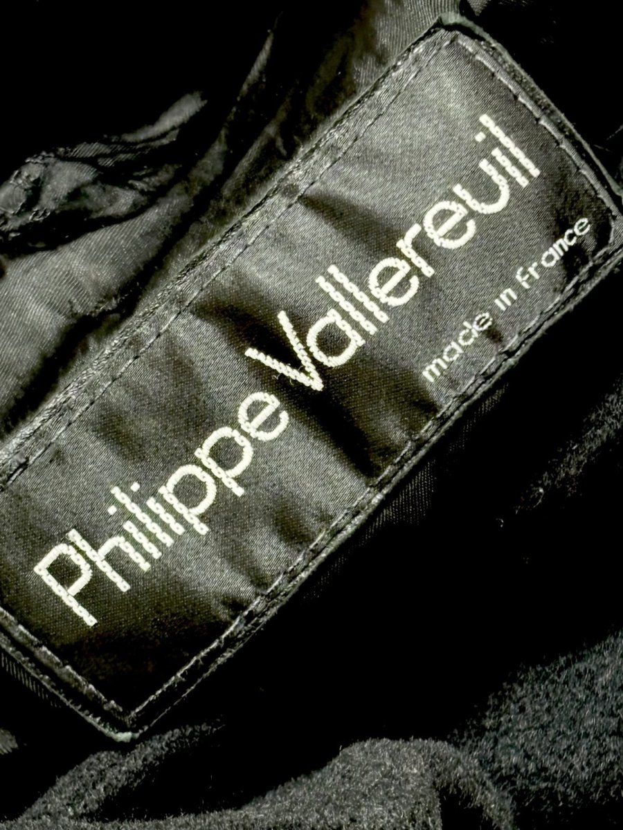 画像12: フランス製 FRANCE パッチワーク調 マルチプリント ウール レトロ ヨーロッパ古着 ヴィンテージコート (12)