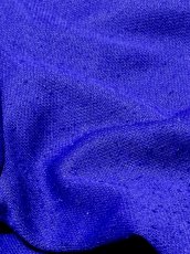 画像14: タートルネック パープル 無地  ウエストゴム レトロ USA古着 ヴィンテージワンピース (14)