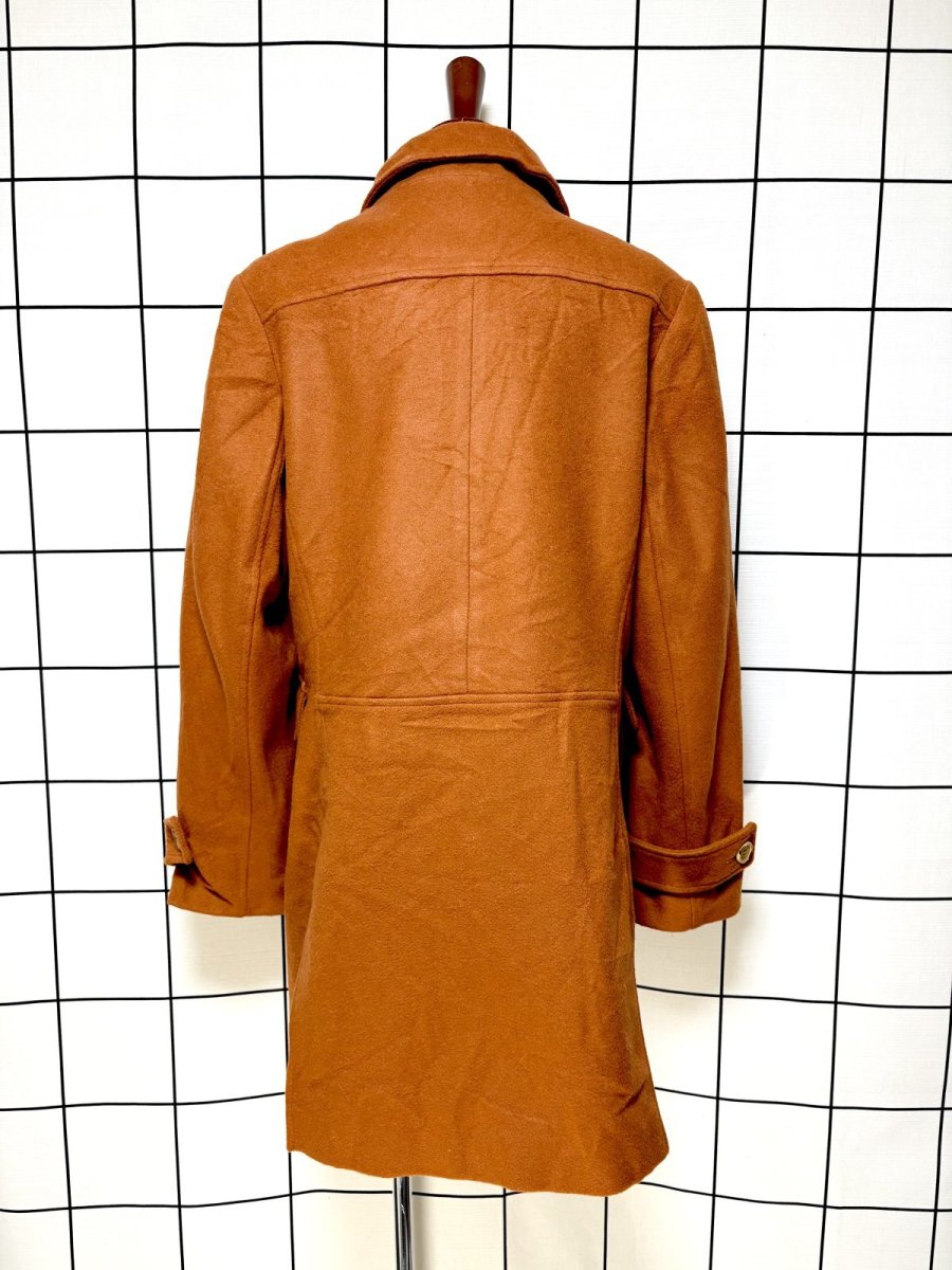 画像2: トグルボタン ウール レトロ Guatemala 古着 ヴィンテージコート (2)