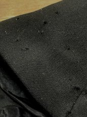 画像13: フランス製 FRANCE 無地 ブラック レトロ ヨーロッパ古着 ヴィンテージウールコート (13)