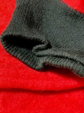 画像10: フランス製 FRANCE ショート丈 バイカラー レトロ ヨーロッパ古着 ヴィンテージニットジャケット (10)