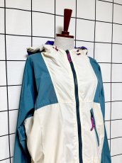 画像6: ウールリッチ WOOLRICH フード付 マルチウカラー ジップアップ USA古着 ジャンパー ウィンテージブルゾンジャケット (6)