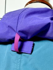 画像4: ウールリッチ WOOLRICH フード付 マルチウカラー ジップアップ USA古着 ジャンパー ウィンテージブルゾンジャケット (4)