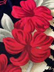 画像9: レオパード 花柄 ウエストゴム レトロ USA古着 ヴィンテージスカート (9)