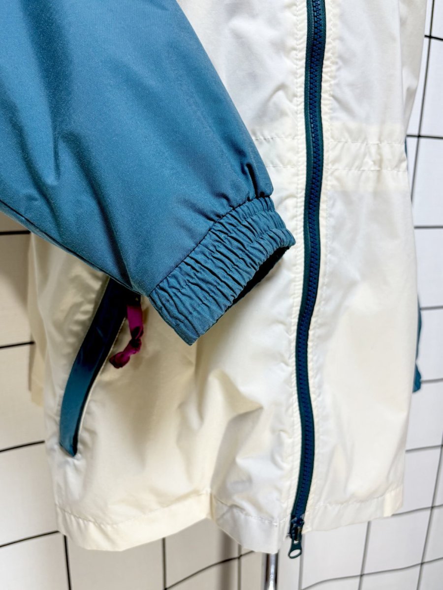 画像10: ウールリッチ WOOLRICH フード付 マルチウカラー ジップアップ USA古着 ジャンパー ウィンテージブルゾンジャケット (10)