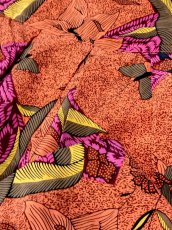 画像10: 花柄 リボン レトロ USA古着 ヴィンテージワイドパンツ (10)