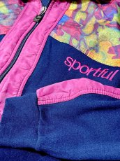 画像12: イタリア製 Italy ジップアップ レトロ ヨーロッパ古着 ジャンパー ブルゾン ヴィンテージトラックジャケット (12)