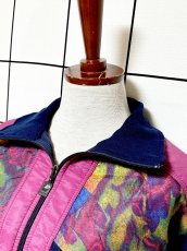 画像5: イタリア製 Italy ジップアップ レトロ ヨーロッパ古着 ジャンパー ブルゾン ヴィンテージトラックジャケット (5)