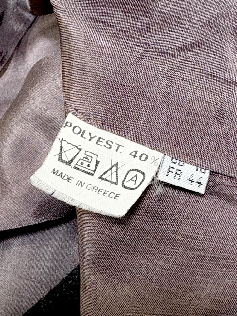 画像6: ギリシャ製 Greece 無地 レトロ ヨーロッパ古着 ヴィンテージベスト (6)