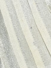 画像12: フロントタック 首元リボン ブラック オフホワイト レトロ USA古着 ヴィンテージワンピース (12)