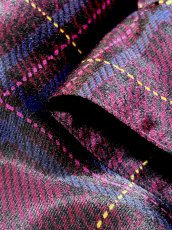 画像10: チェック柄 ハイネック プルオーバー レトロ USA古着 シャツ ヴィンテージトップス (10)