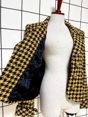 画像8: 千鳥格子柄 レトロ USA古着 ヴィンテージジャケット (8)