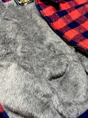 画像12: チェック柄 ジップアップ レトロ ヨーロッパ古着 ジャンパー ヴィンテージブルゾンジャケット (12)