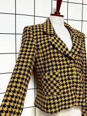 画像6: 千鳥格子柄 レトロ USA古着 ヴィンテージジャケット (6)