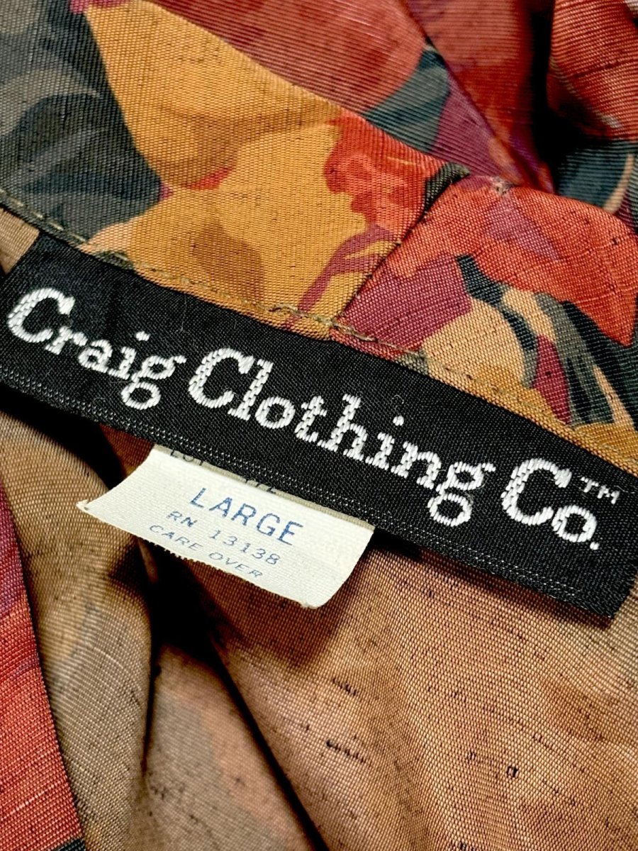 画像12: 花柄 レトロ USA古着 薄手 ヴィンテージジャケット (12)