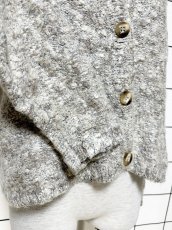 画像8: 優しい配色 モヘア レトロ USA古着 ヴィンテージニットカーディガン (8)