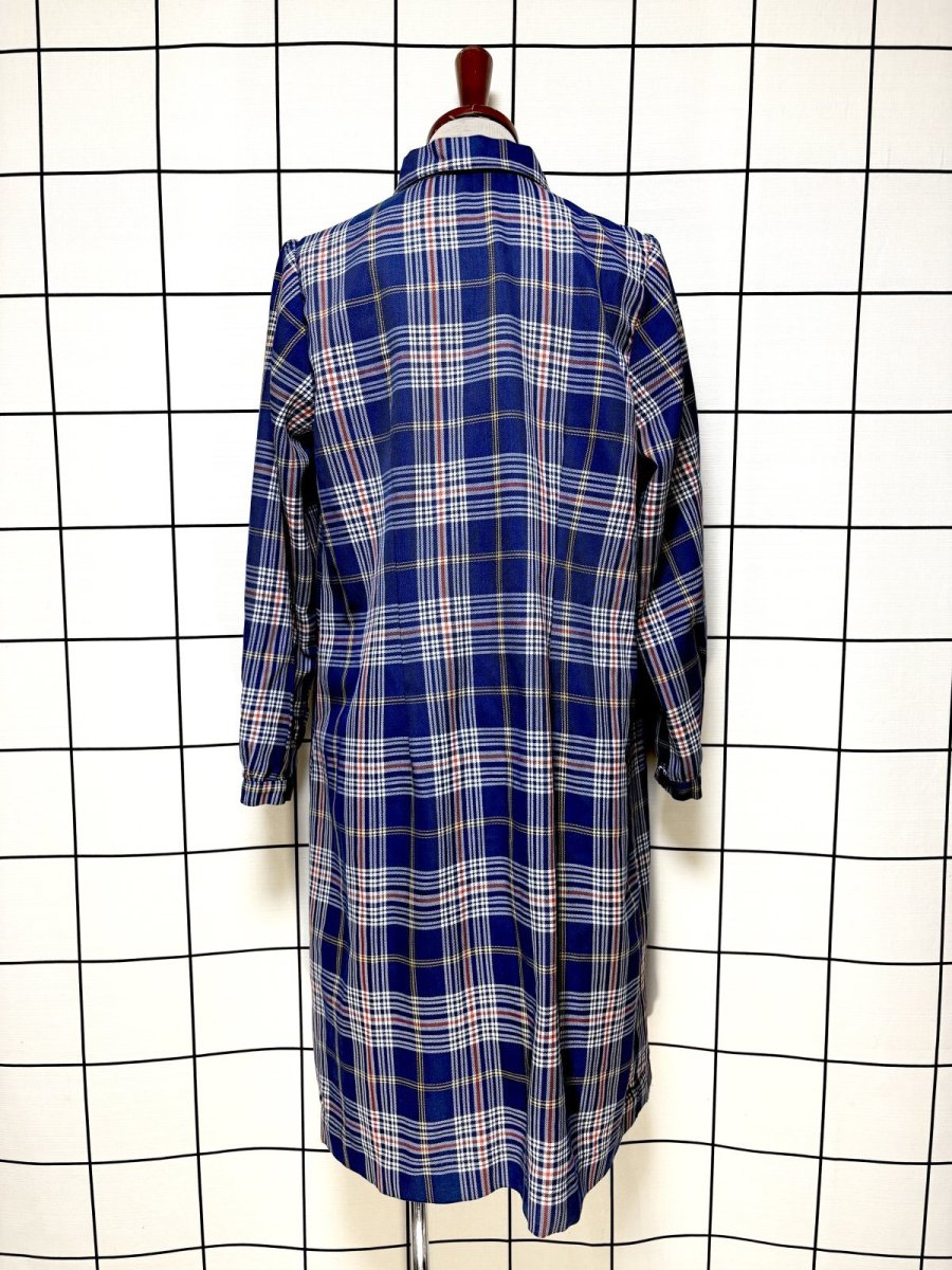 画像2: チェック レトロ USA古着 ヴィンテージワンピース (2)