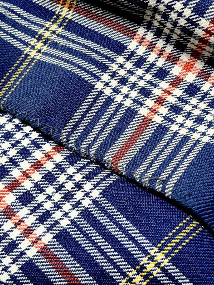画像13: チェック レトロ USA古着 ヴィンテージワンピース (13)