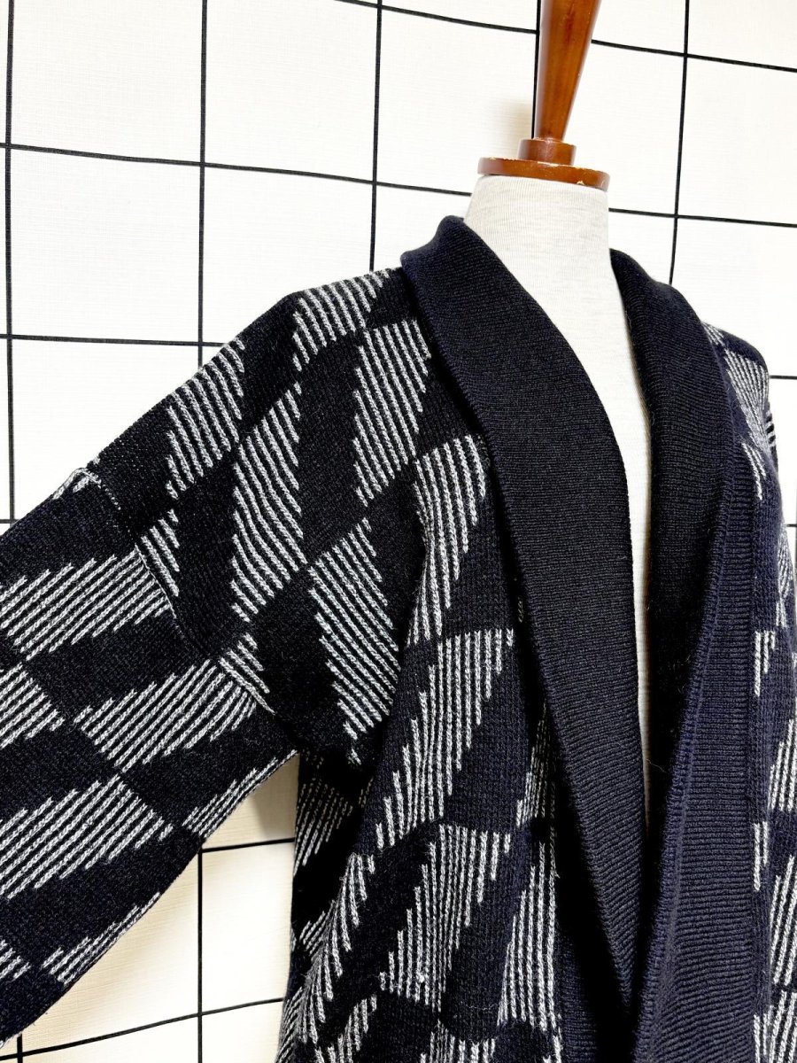 画像6: モノトーン USA古着 ヴィンテージニットカーディガン (6)