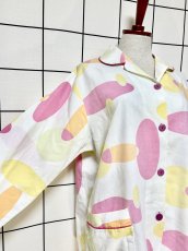 画像6: レトロポップ ホワイト レトロ USA古着 ヴィンテージテーラードジャケット (6)