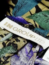 画像12: 花柄 ボタニカル レトロ USA古着 ヴィンテージロングスカート (12)