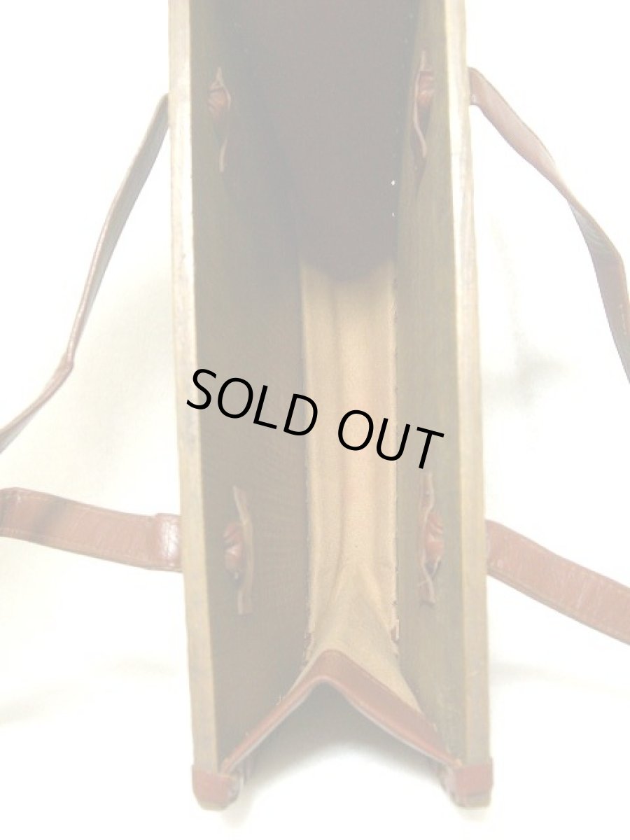 画像5: ウッド素材 お花彫り レディース レトロ ハンド 鞄 バッグ (5)