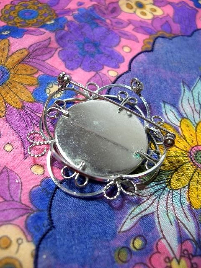 画像2: ☆　レトロアンティーク　ブローチ 7　☆