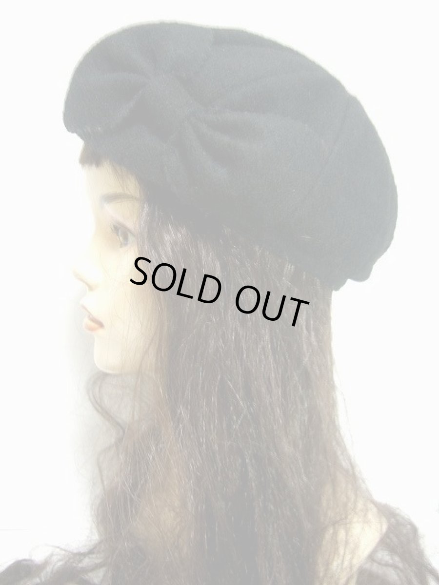 画像3: ☆　リボンが可愛い!!　ふんわりレトロベレー帽　☆ (3)