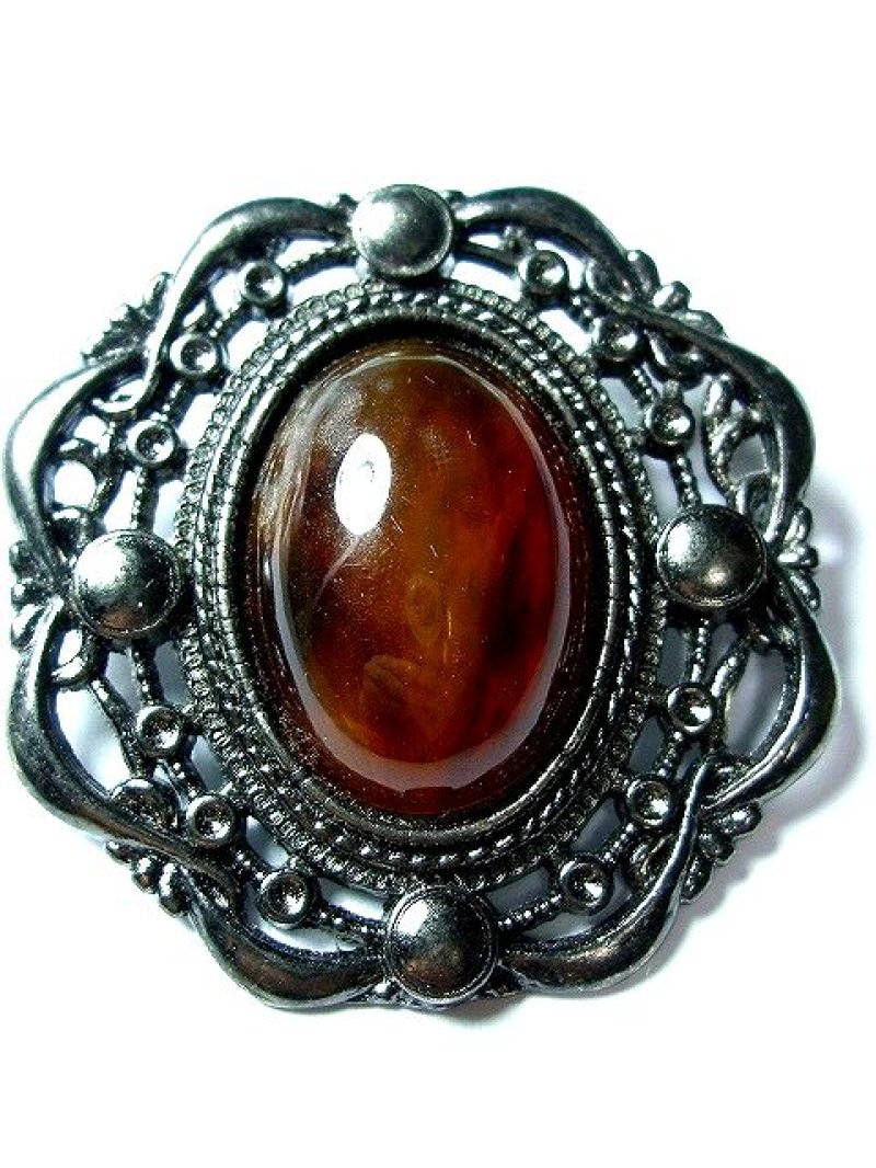 画像1: ☆　ブラウンシック　ブローチ　☆