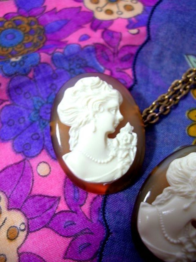 画像1: ☆　レトロアンティーク　ブローチ6　☆