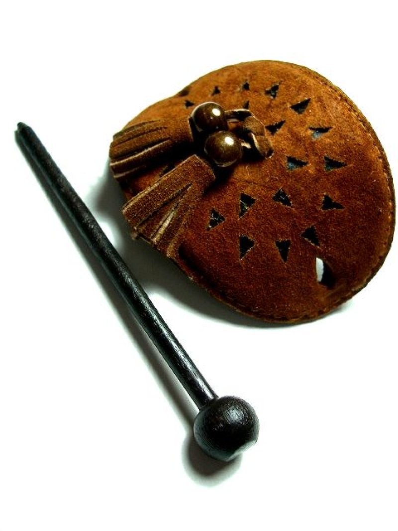 画像1: ☆　レトロアンティーク　ヘッドアクセ　フォークロア茶　☆