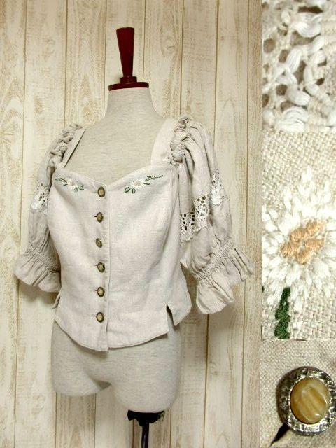 新商品チロルワンピ・ボディスブラウス・70'sワンピ他合計4点UP♪