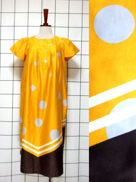 新商品  ドット柄ワンピース・チェック柄ブラウス他 合計3点UP