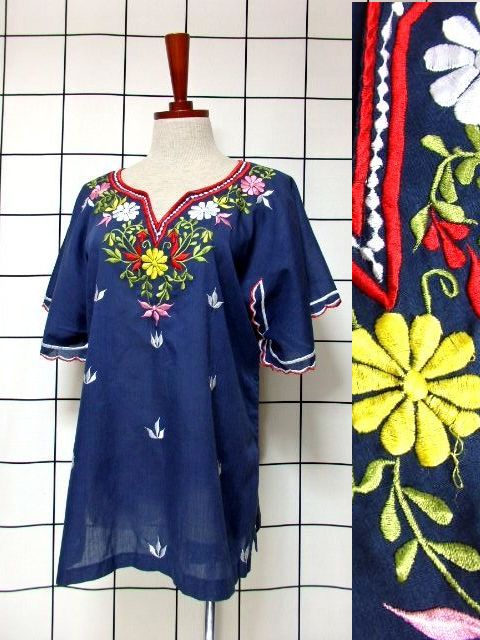 新商品 刺繍ブラウス・半袖チェック柄チロルワンピース・EUROレトロスカーフ UP