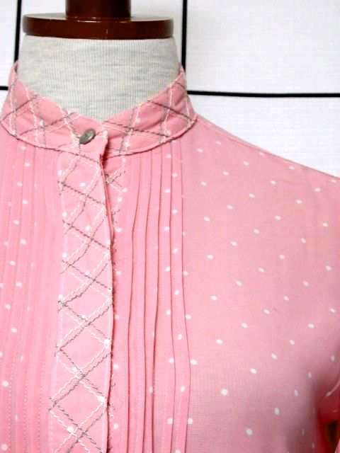 新商品 大人可愛いレトロヴィンテージワンピ・イタリア製スカーフ UP