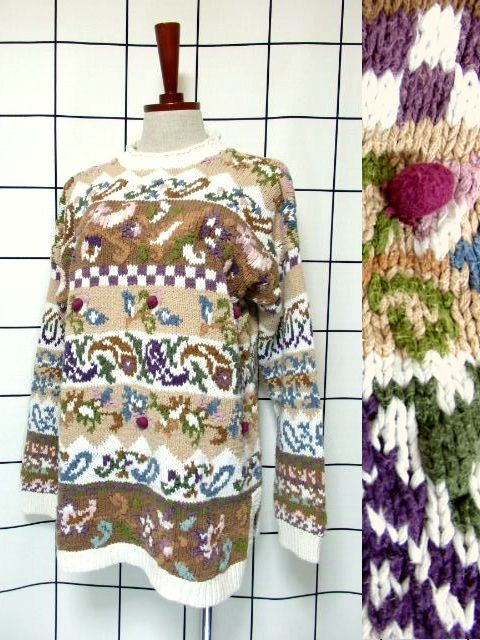 新商品 ウール＆ニットItemや大きな襟が魅力的なヴィンテージブラウス UP