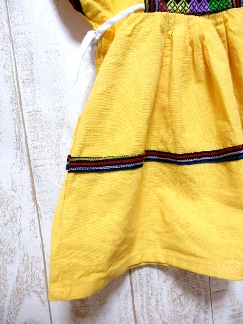 ☆ ヨーロッパ子供古着 vintageキッズ 刺繡入り ヴィンテージ 