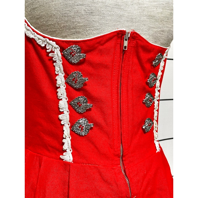 チロルワンピース Rose-Dirndl AUS BAYERN ドイツ民族衣装 