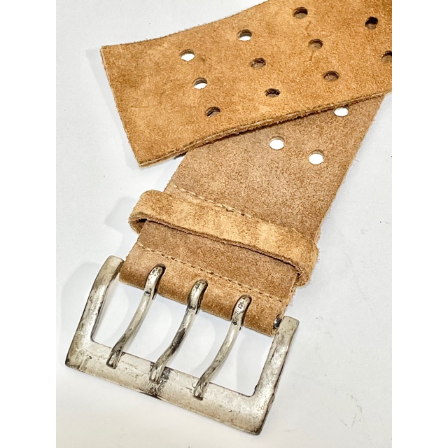 vintage leather belt  イングランド製