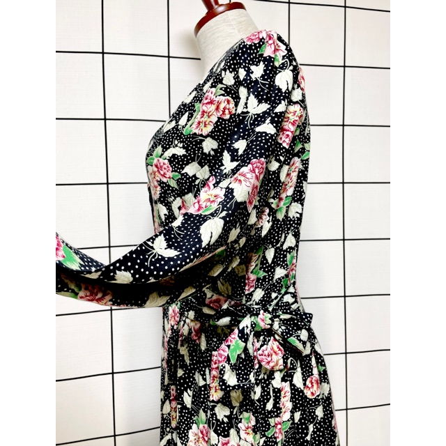 古着 花柄シャツ